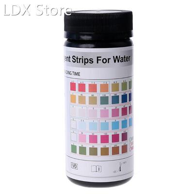 100strips Water Test Paper 6in1 pH alkalinity Nitrite Chlori