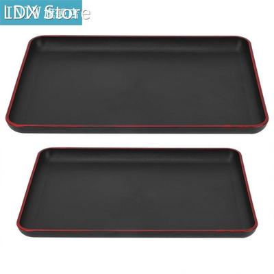Serving Dessert Tray Rolling Japanese Style Rectangular Tray