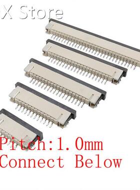 10Pcs/lot 1mm Pitch FPC FFC Connector FPC FFC Flat Cable Soc