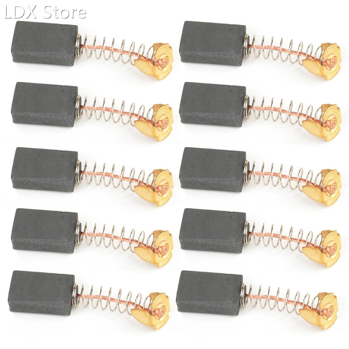10pcs New Universal Motor Carbon Brushes 适用于 Generic Elec