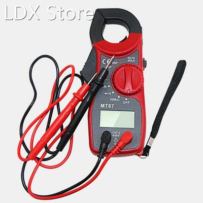 Portable LCD Digital Clamp Meters Multimeter With Measuremen