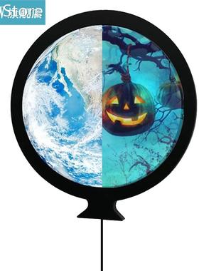 Vanity Led Bathroom Mirror Starry Sky Earth Sun Night Lamp D