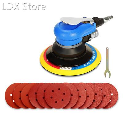 150Mm 6Inch Air Sander Orbital Ran Palm Double Action Compre