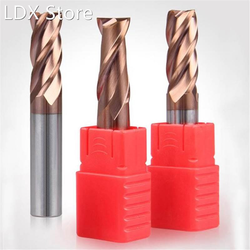 2 Flutes/4 Flutes HRC55 Carbide End Mill Tungsten Steel Mill