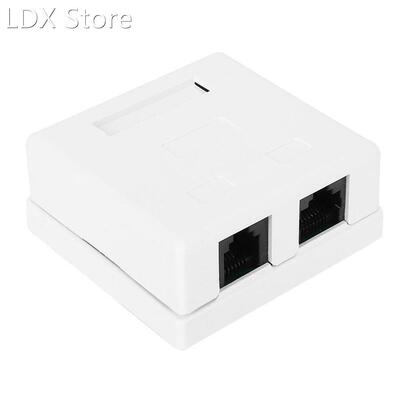 Networking Wall Plates RJ45+RJ11 Wall Connector Junction Ada