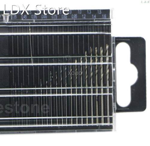 20x MICROBOX Tiny Micro HSS Twist Drill Bit Set 0.3mm-1.6mm