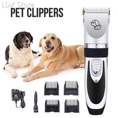 New Professional Dog Hair Trimmer Pet Grooming Kit USB Recha