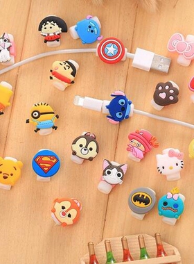 Cartoon Cable Protector Data Line Cord Protector Protective