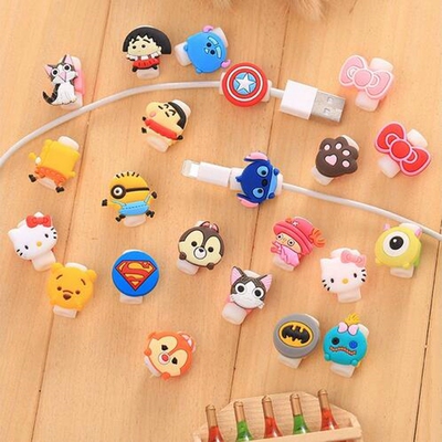 Cartoon Cable Protector Data Line Cord Protector Protective