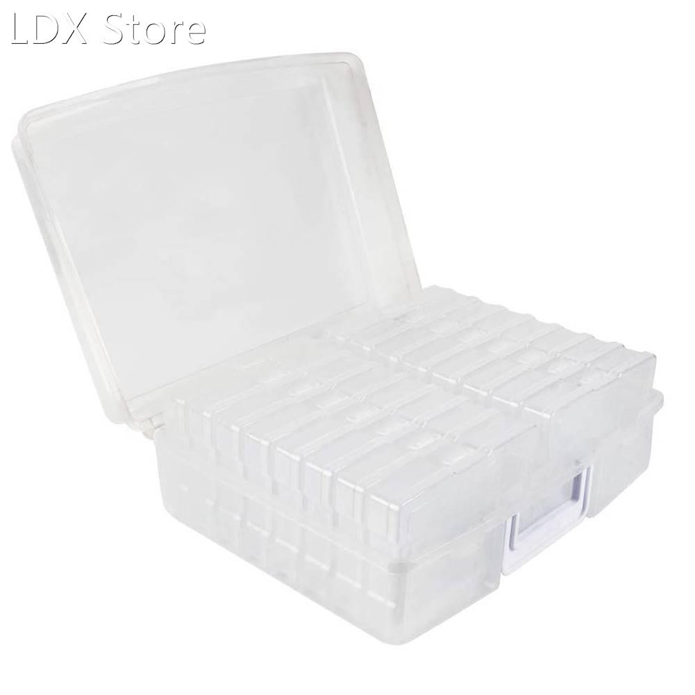 Photo Storage Box Photo Keeper Cases 16 Boxes Plastic Photo