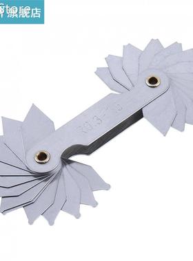 26pcs/set R0.3-1.5A7C16 High Precision Radius Gauge Sample R