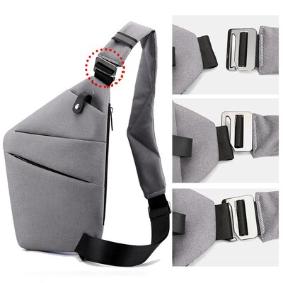 Gun Bag Chest Bag Men's New Grab Bag Anti theft Personal St