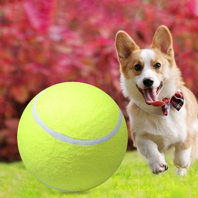 24cm Inflatable Tennis Dog Pet Tennis 9.5 Inch Ball Giant Pe