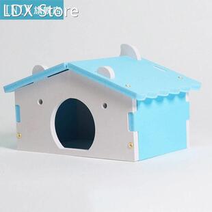Hamster House Cages for Rat Mouse Funny Hamster Nest Villa C