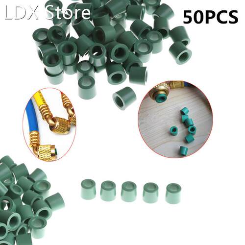 50pcs/lot Hot Green Air Conditioning 1/4'' Charging