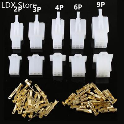 10set/lot 2.8mm 2/3/4/6/9 pin Automotive 2.8 Electrical wire