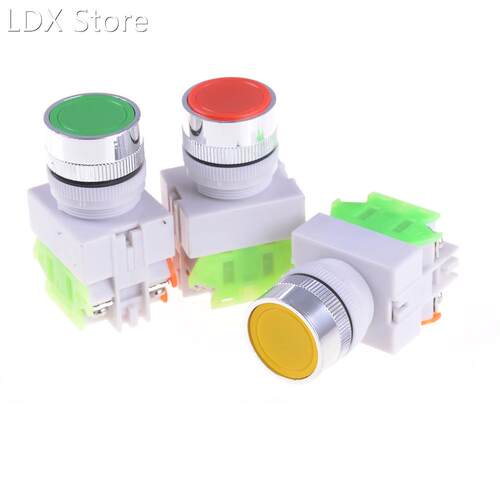 Mushroom Cap 1NC Emergency Stop Push Button Switch AC 6