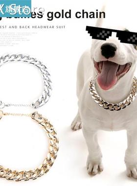 Small Dog Chain Collars Pet Chain Dog Collar Leash Pet Jewel