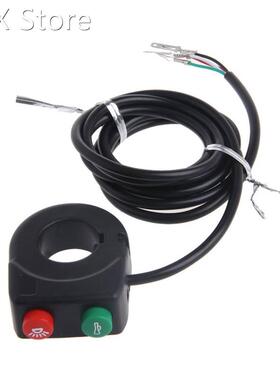 1Pc ON-Off 12V Motorcycle HeadLight Horn Switch 适用于 Hond