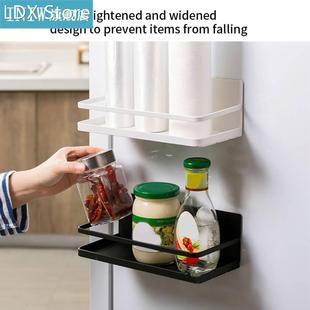 Refrigerator Spice Rack Kitchen Jars Storage Shelf For Bathr