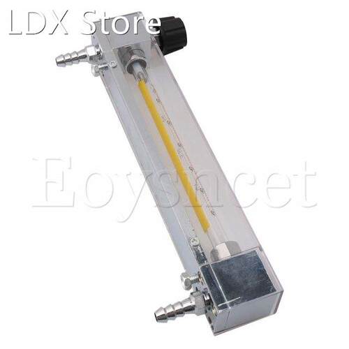 10.4x3.4x23.7cm Acrylic LZB-6 Liquid Flow Meter 6-60 LPH Wat