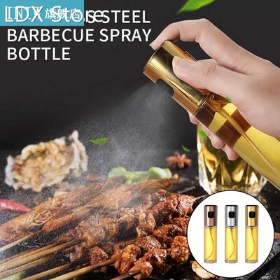 100ML Baking Olive Oil Spray Glass ABS Oil Bottle BBQ Barbec