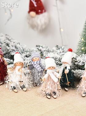 Christmas Decorations Creative Santa Claus Doll Pendant Chri