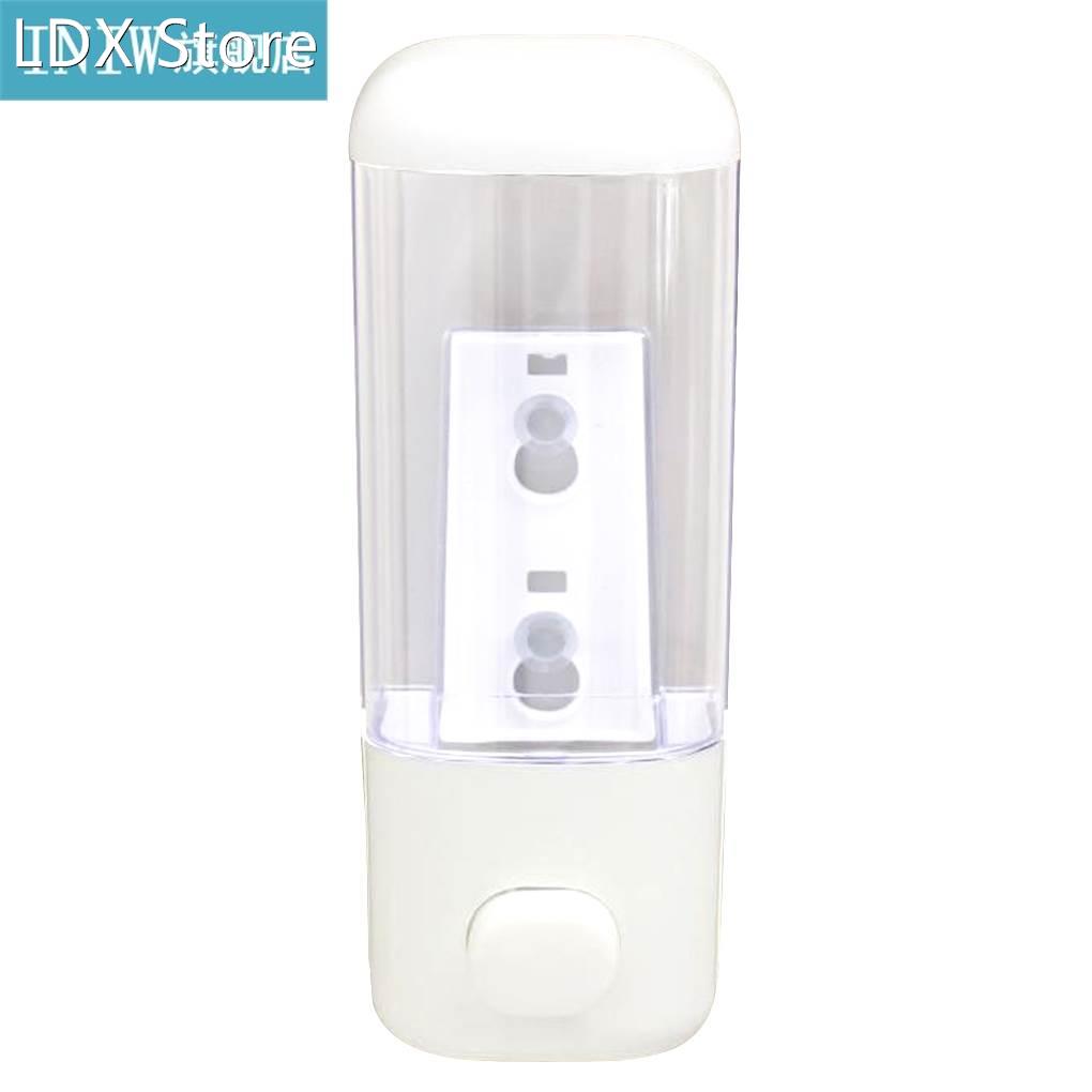 Liquid Soap Dispenser Wall-Mounted Suction Cup Shampoo Showe