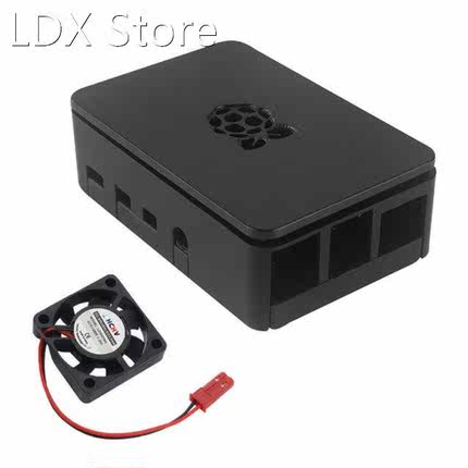 Raspberry Pi 4B Case with Cooling Fan ABS Generation B Type