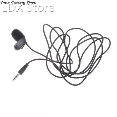 2m Long Wired 3.5 Mm Stereo Jack Car Microphone Externa