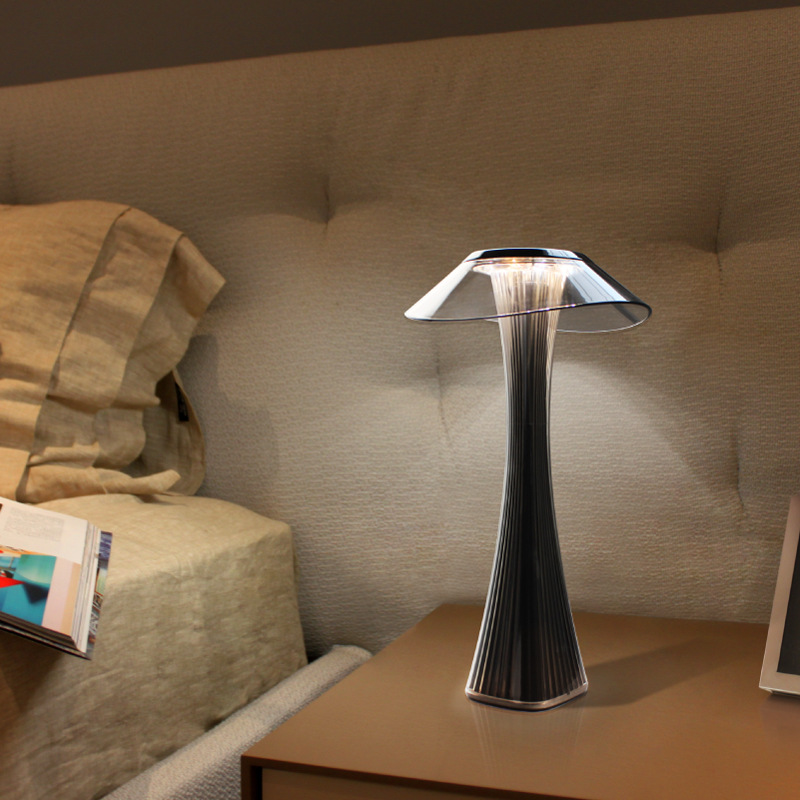 LED table lamp dimmable protection eyes USB charging smart t