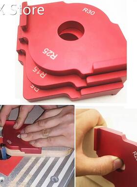 Quick-Jig Router Table Bit Corner Jig Templates Woodworking