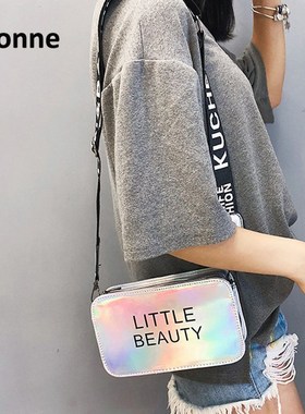 Womens Laser Handbags Purses evening clutch bags Small Cros