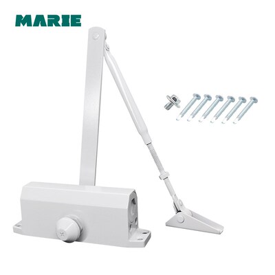 Marie 1504D Silver Positioning Auto Door Closer Hydraulic Bu