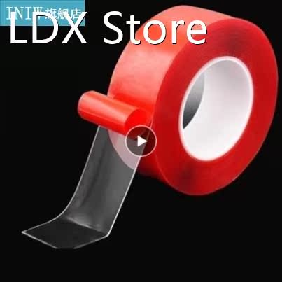 3 M Double Sided Adhesive Sticker Tape Nano Transparent Reus