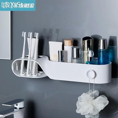 Bathroom Shelf WC Shampoo Holder Bath Cosmetic Storage Organ