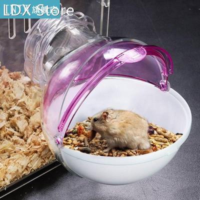Hamster Mouse Pet Bathroom Cage Box Bath Sand Room Toy Toile