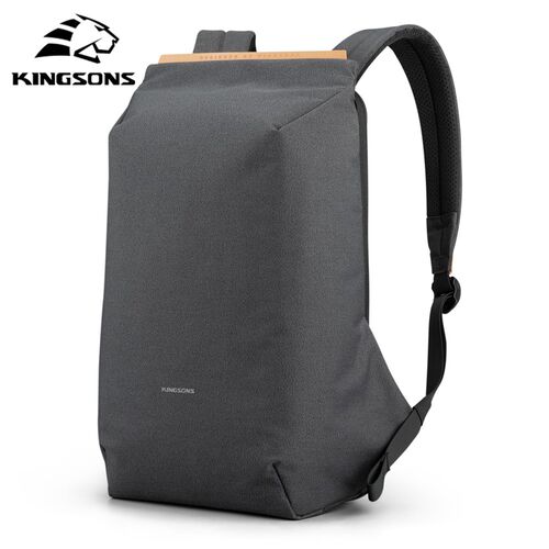 Kingsons 2020 New Anti theft Men Backpack 180 Degree Open U