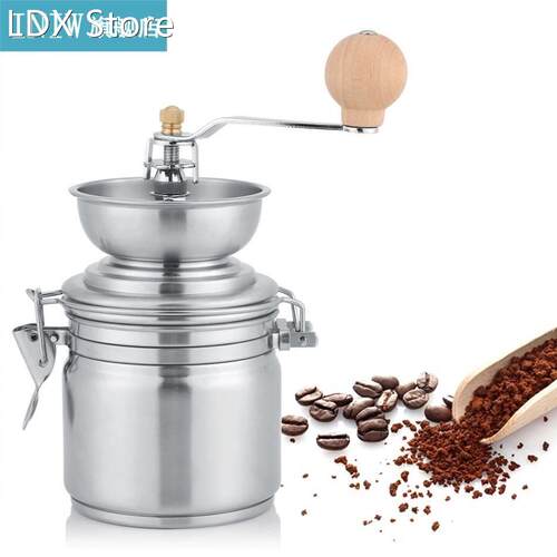 Stainless Steel Manual Coffee Grinder Spice Mill Hand Tool C
