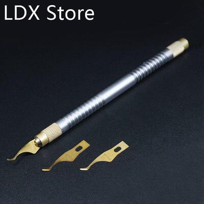 Black Glue Removal Tool with Cold Blade Tech Processors knif