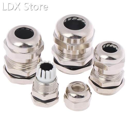 1pc Stainless Stell Copper Nickel Plating Pg7 Pg9 Pg11 Pg13.