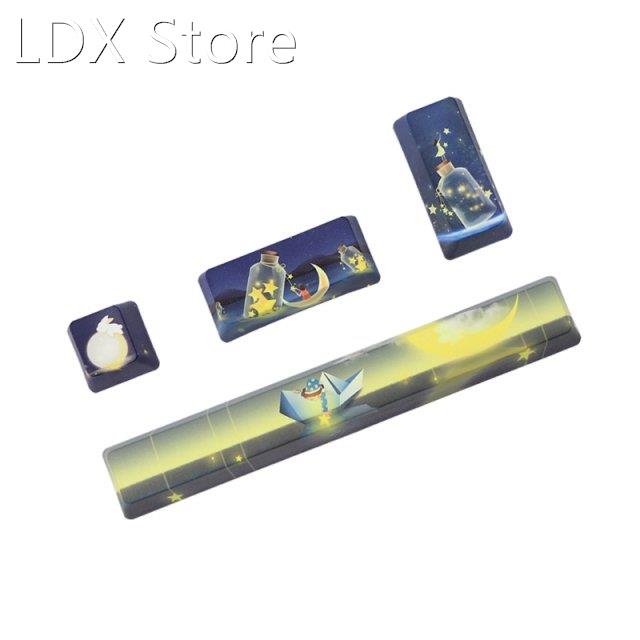 Keycap PBT 6.25U Space Keycap 5 Sides Dye Upgrade OEM Profil