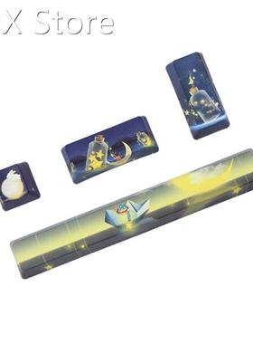 Keycap PBT 6.25U Space Keycap 5 Sides Dye Upgrade OEM Profil
