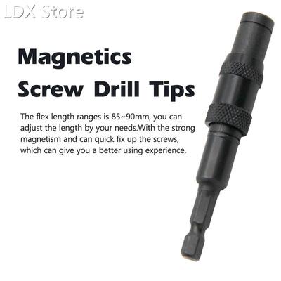Magnetics Screw Drill Tips 85~90mm Flex Length Screw Tools E