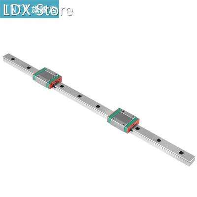 1 Set 400mm/15.7inch Miniature Linear Sliding Rail Guide Hig
