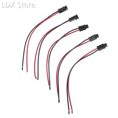 5pcs LED T5 Socket Plug Extension Cables Harness T5 LED Bulb