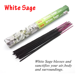 1 Box Incense Sticks White Sage Indian Flavor Incense Home B