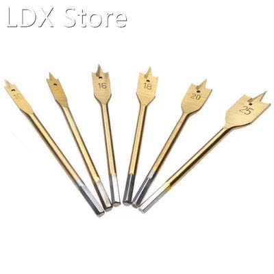 ZENHOSIT Durable HSS Titanium Coated Flat Drill High Speed S