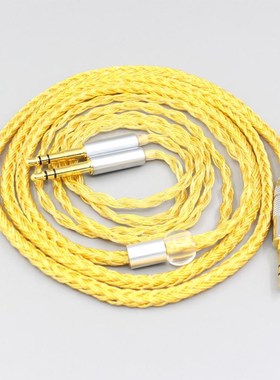 16 Core OCC Gold Plated Braided Earphone Cable For Meze 99