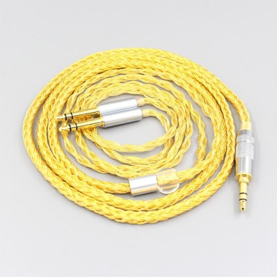 16 Core OCC Gold Plated Braided Earphone Cable For Meze 99